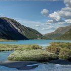 Bøvertonvatnet im späten Sonnenlicht : Norwegenreise 2013 ( HDR )