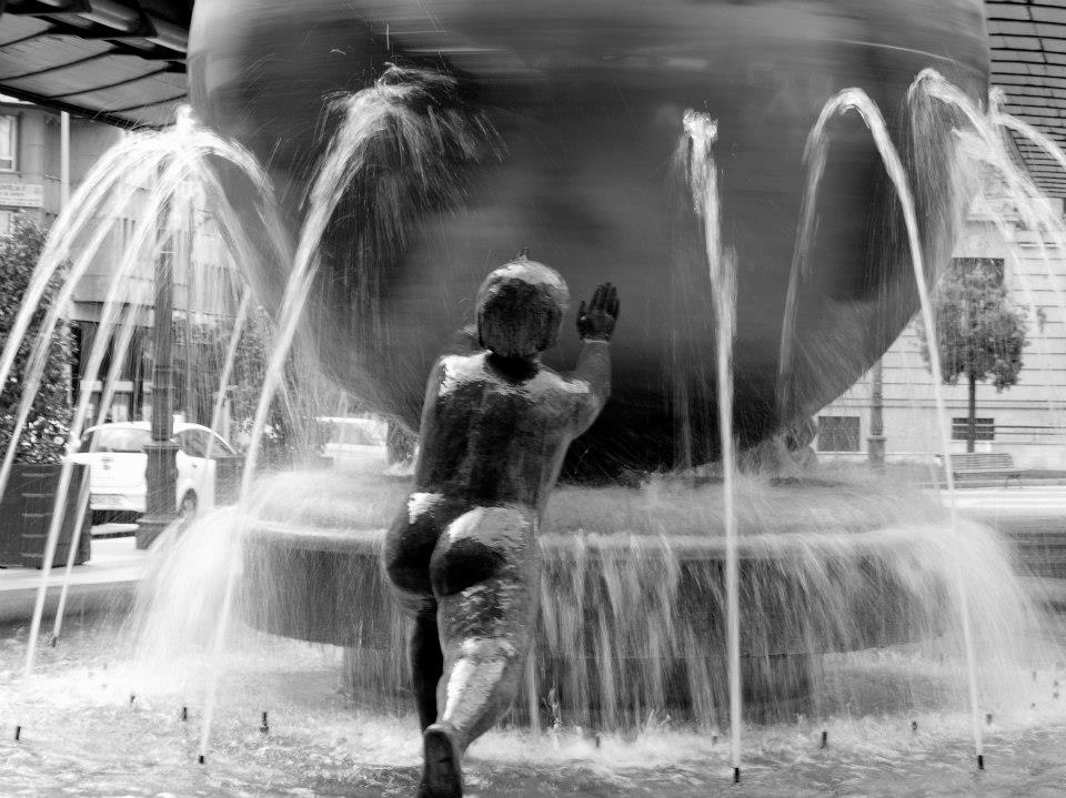 BW fountain