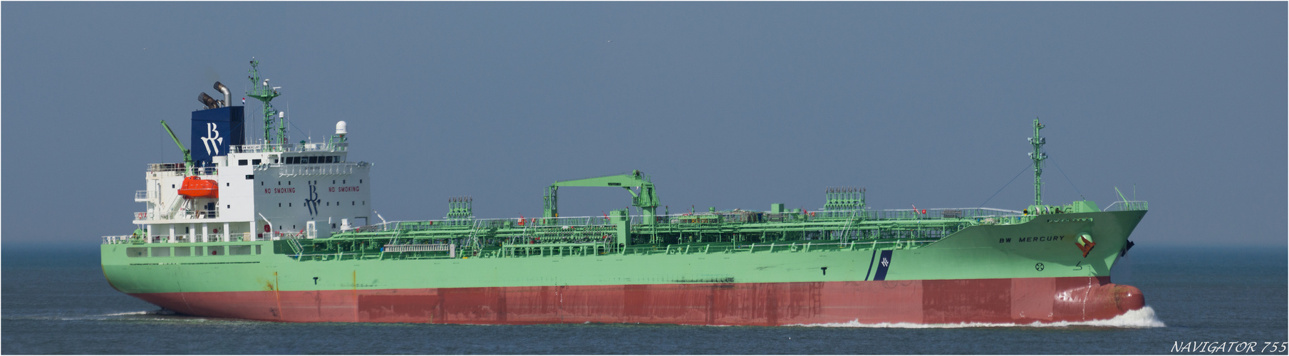 BW MERCURY, Oel/Chemical Tanker, Rotterdam.