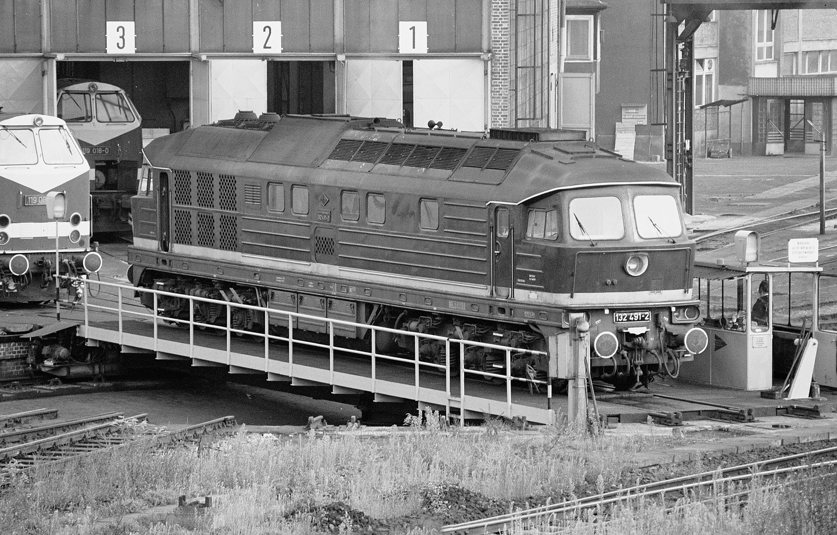 BW Saalfeld BR 132 491-2  Aug.1982  