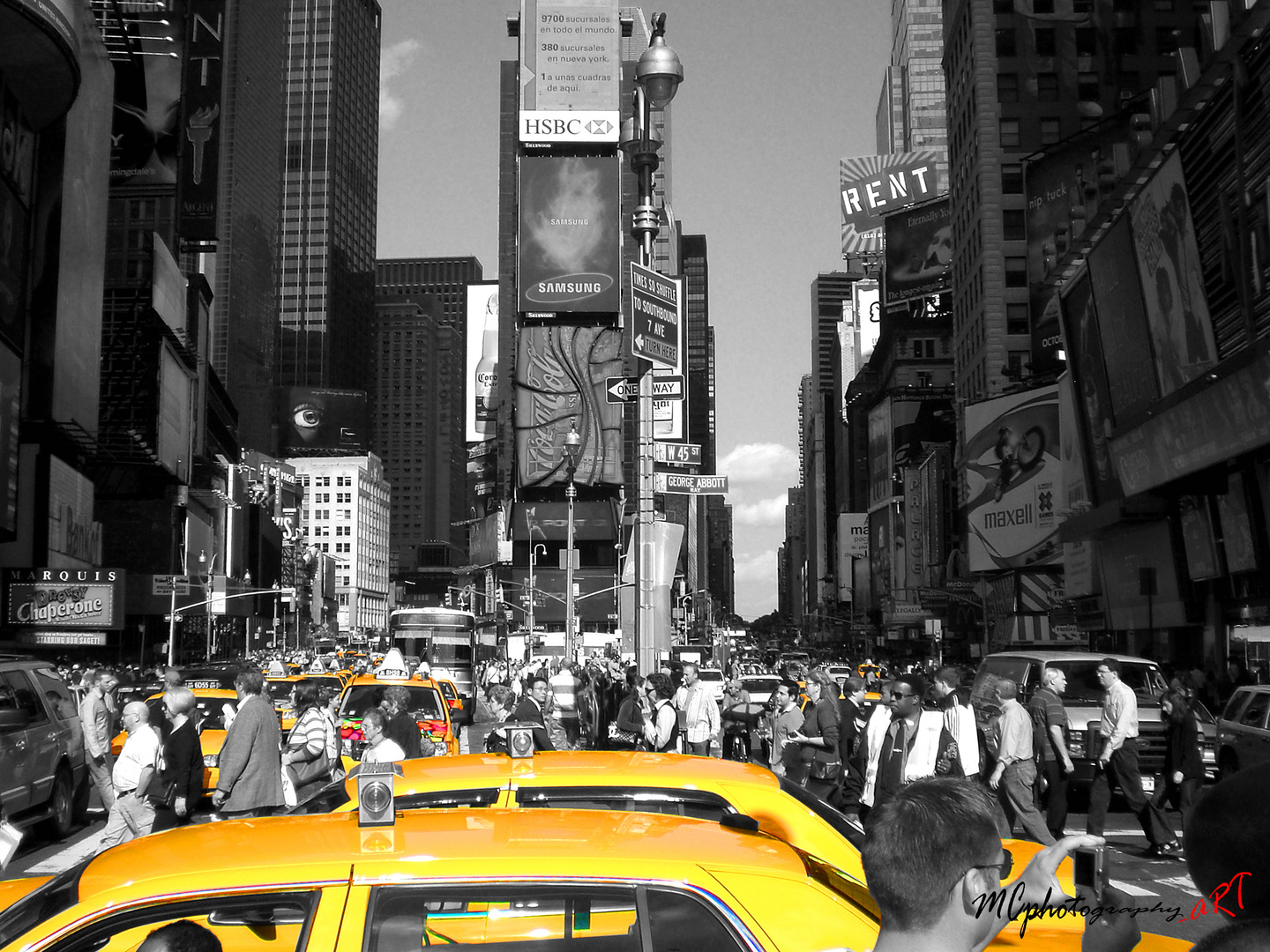 B&W Times Square