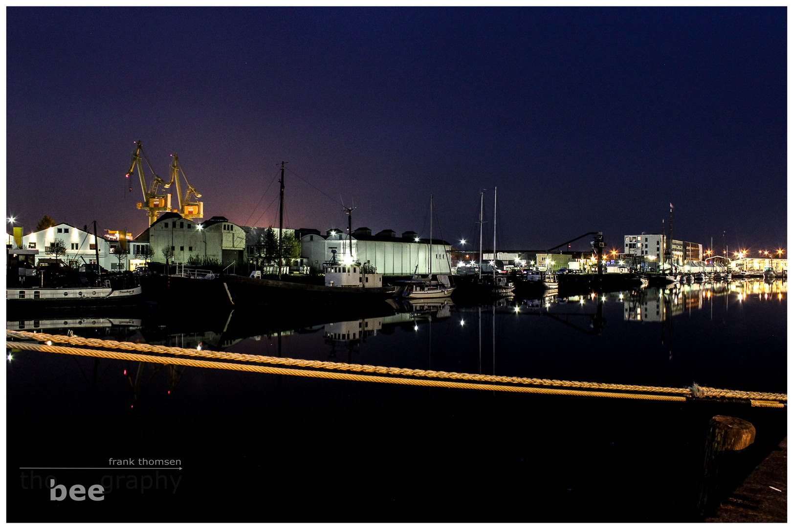 by Night....Bremerhaven