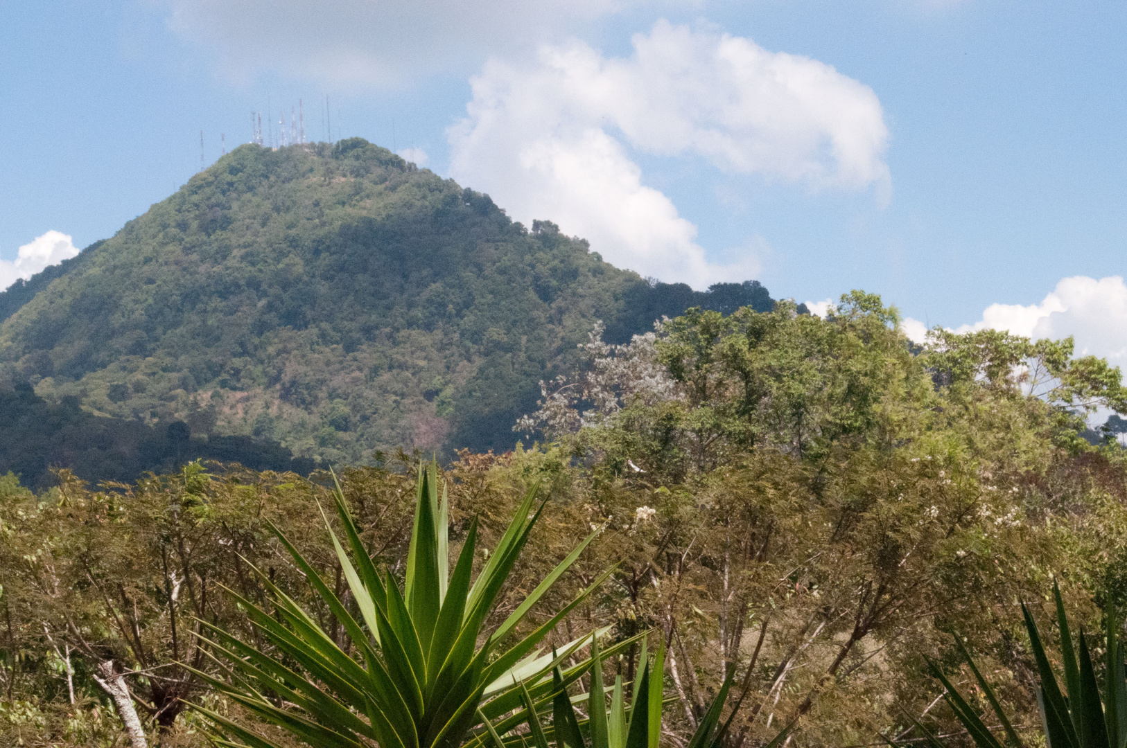 By the volcano for lunch