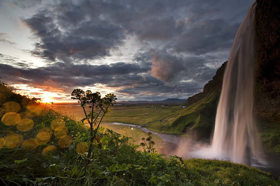 By the Waterfall