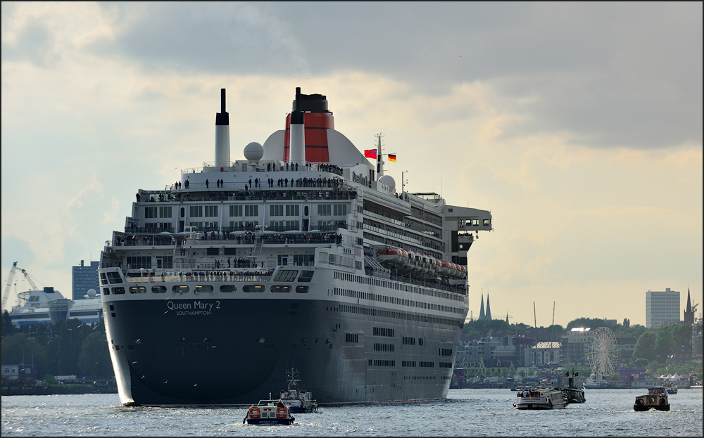 [ Bye bye, QM2! ]