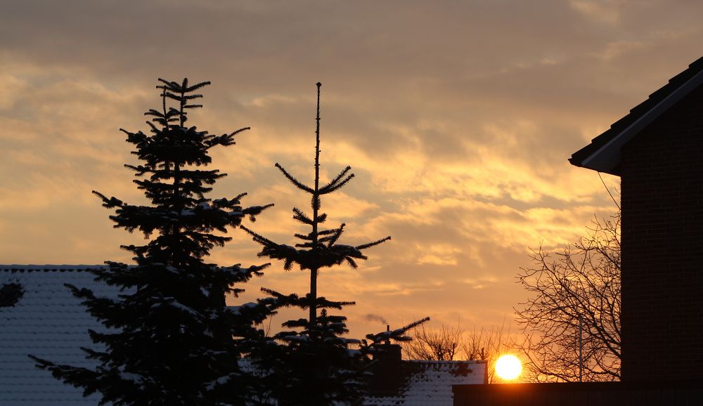 Bye bye, wärmende Wintersone, bis morgen! von Benny M. 