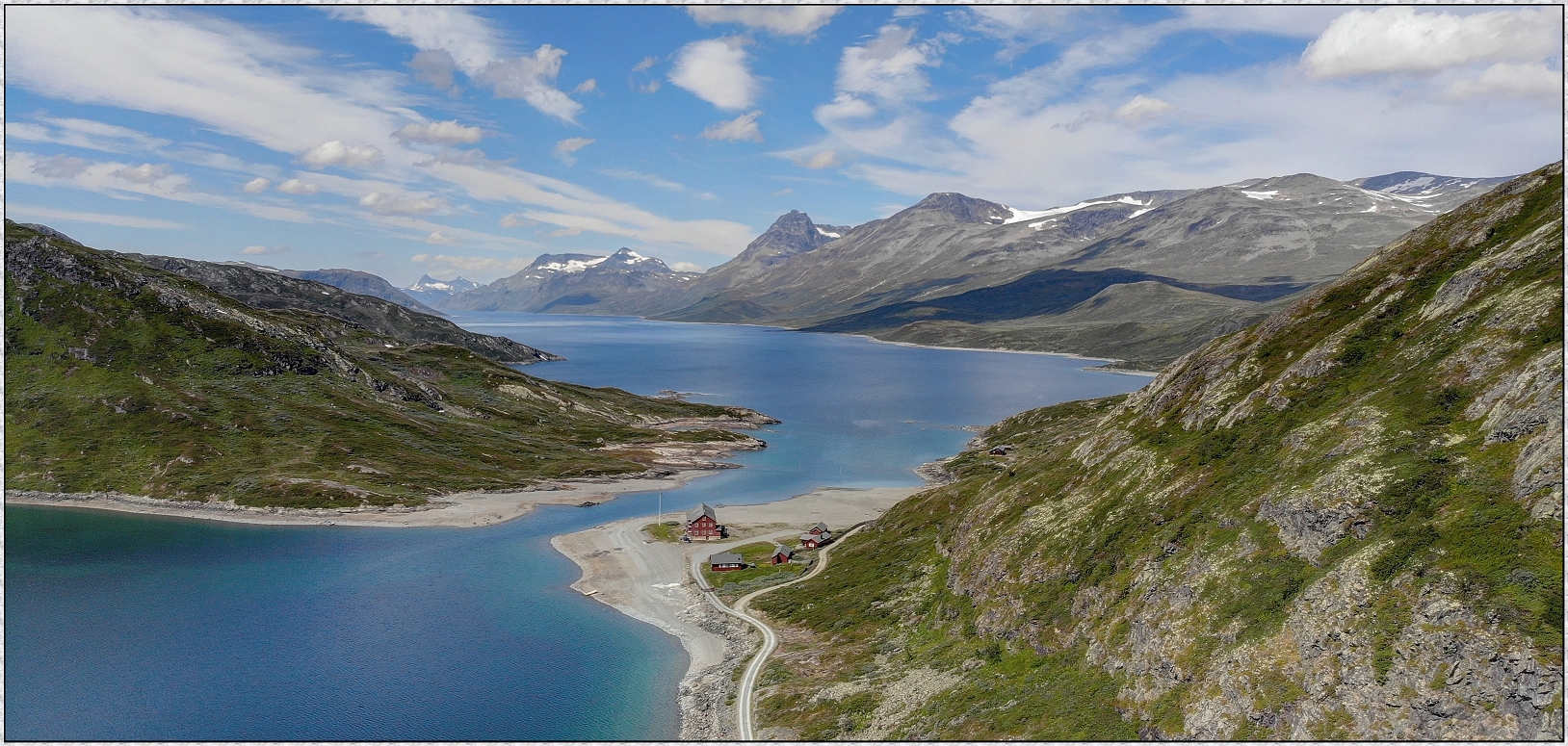 Bygdin-Jotunheimen Drohnen-Impression; Camper-Norwegenreise Juli 2018