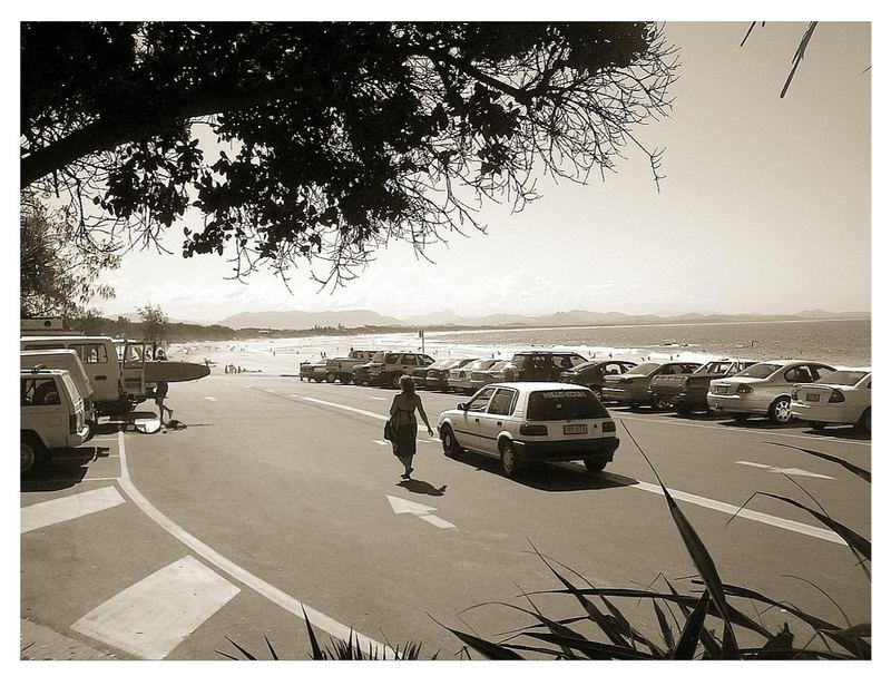 Byron Bay - beach parking site