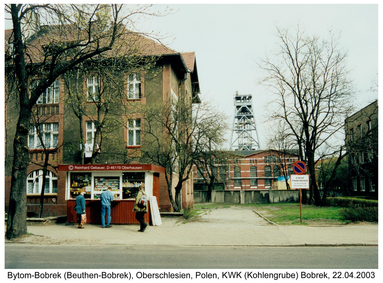 BytomBobrek (BeuthenBobrek), Oberschlesien, Polen, KWK Bobrek, 2003