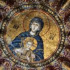 Byzantinisches Maria-mit-Christuskind-Mosaik