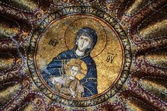 Byzantinisches Maria-mit-Christuskind-Mosaik
