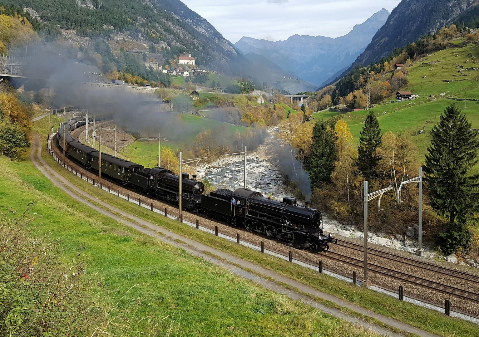 C 5/6 Doppeltraktion am Gotthard