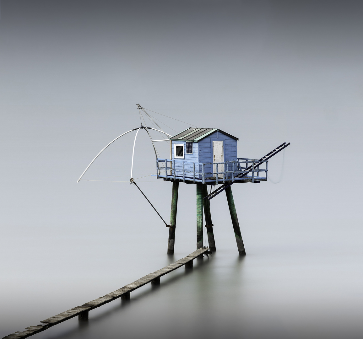 C A B A N E   -    D E    -   P E`C H E     (Fischerhuette/Bretage) #1