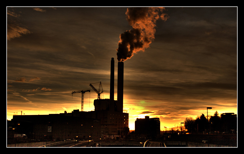 C est beau la pollution!!!