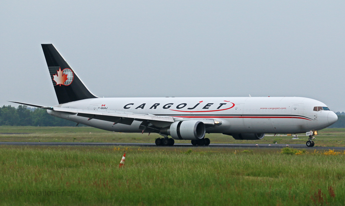 C-GUAJ Cargojet Airways Boeing 767-35E(ER)(BCF) @ Cologne / Bonn (CGN / EDDK)