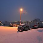 C0096 Überseestadt im Schnee