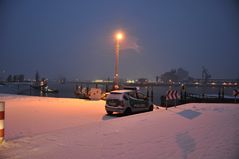 C0096 Überseestadt im Schnee