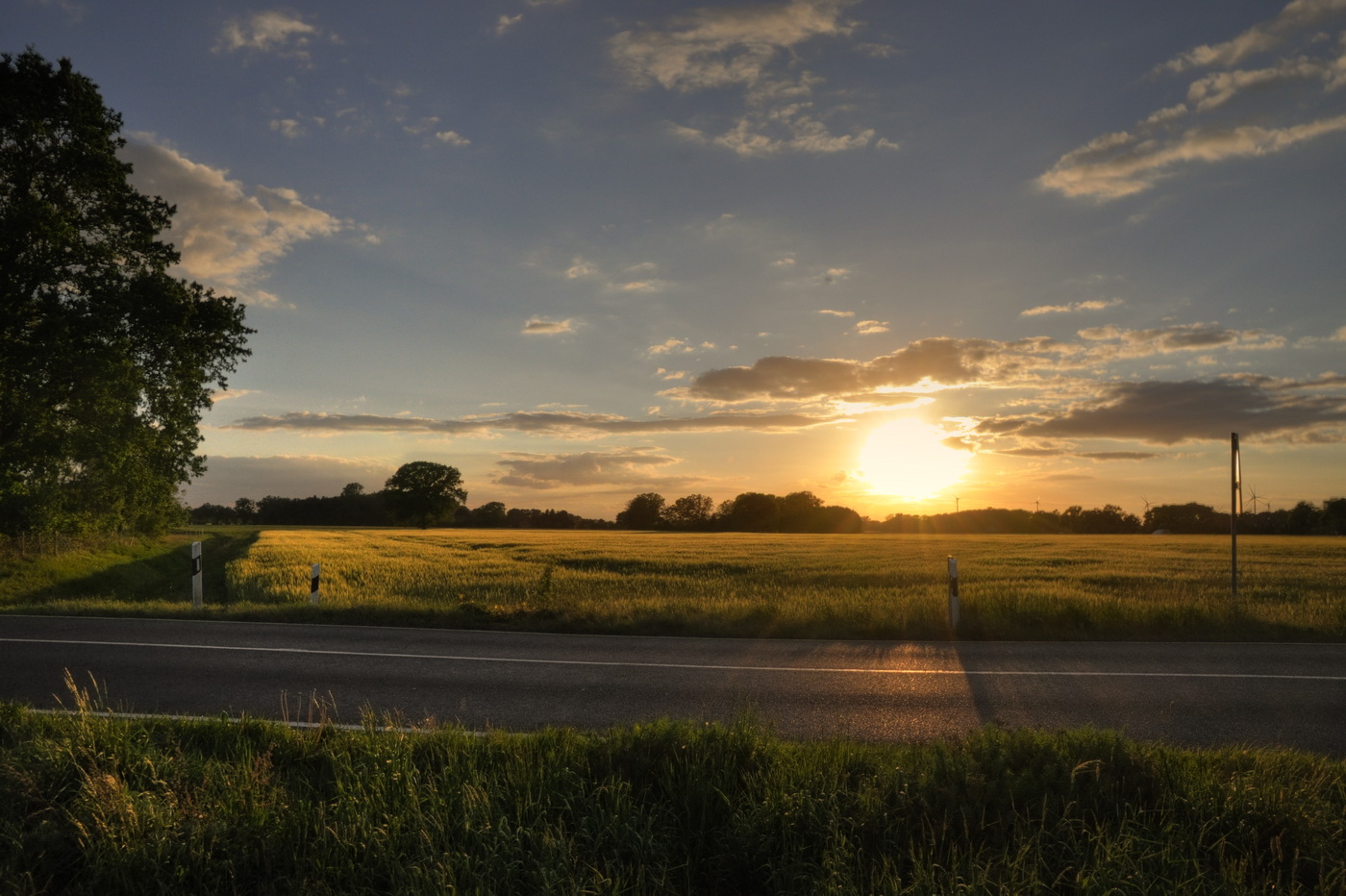 C0401 norddeutsche Abendstimmung im Frühling