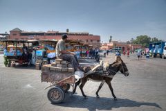 C0448 Baustofflieferung in Marrakesch