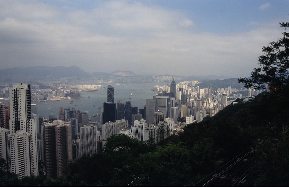 C0464 Hongkong vom Peak aus
