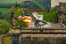 Kanonenfeuer auf Festung Königstein von Ralf Schütten