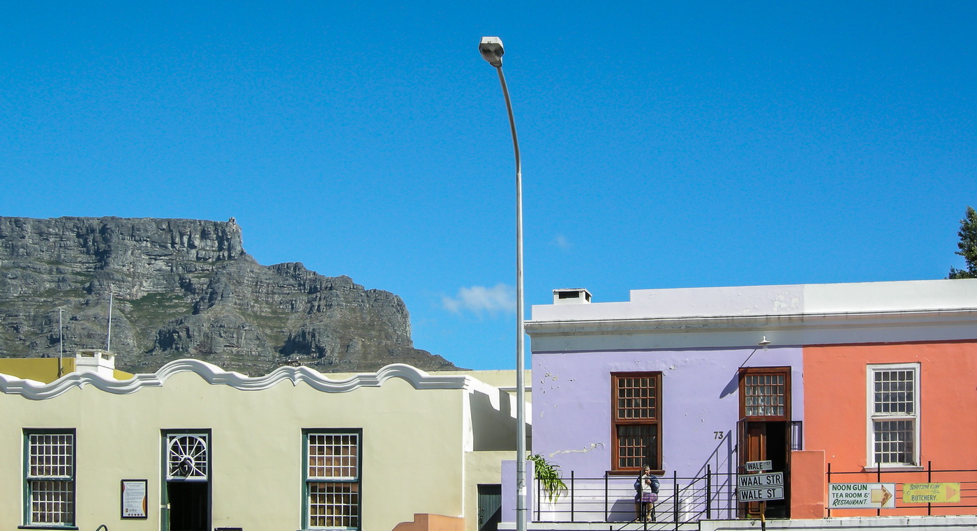 C0753 Häuser im Stadtteil Bo-Kaap, Kapstadt Südafrika