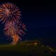 Feuerwerk ber dem Kaiserstuhl