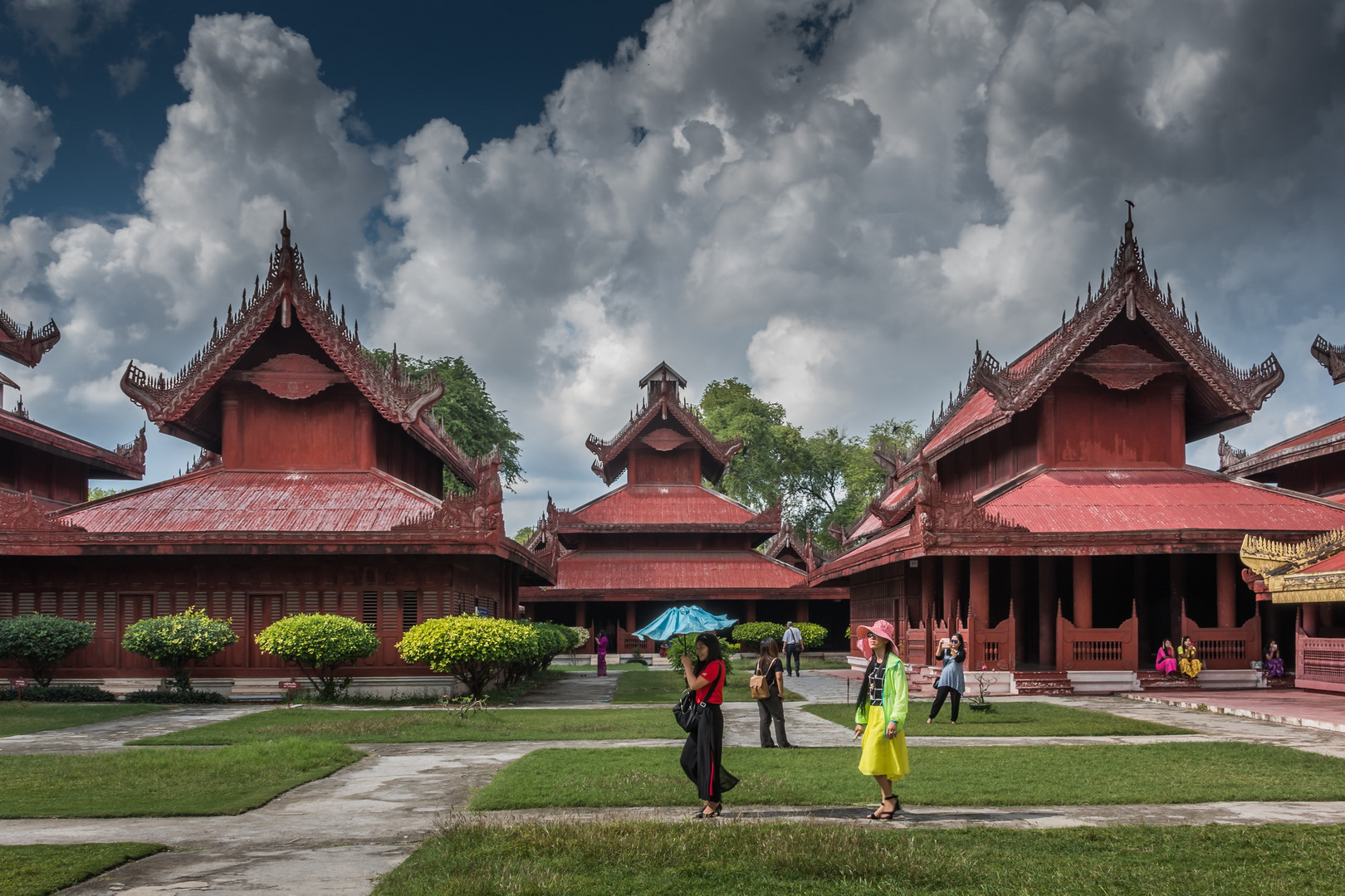 C1110_Myanmar_ - Mandalay Königspalast