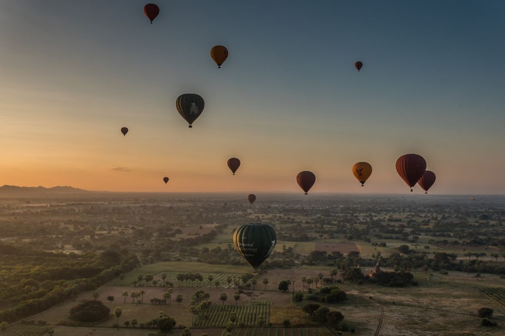 C1133_Myanmar - Bagan Balonfahrt