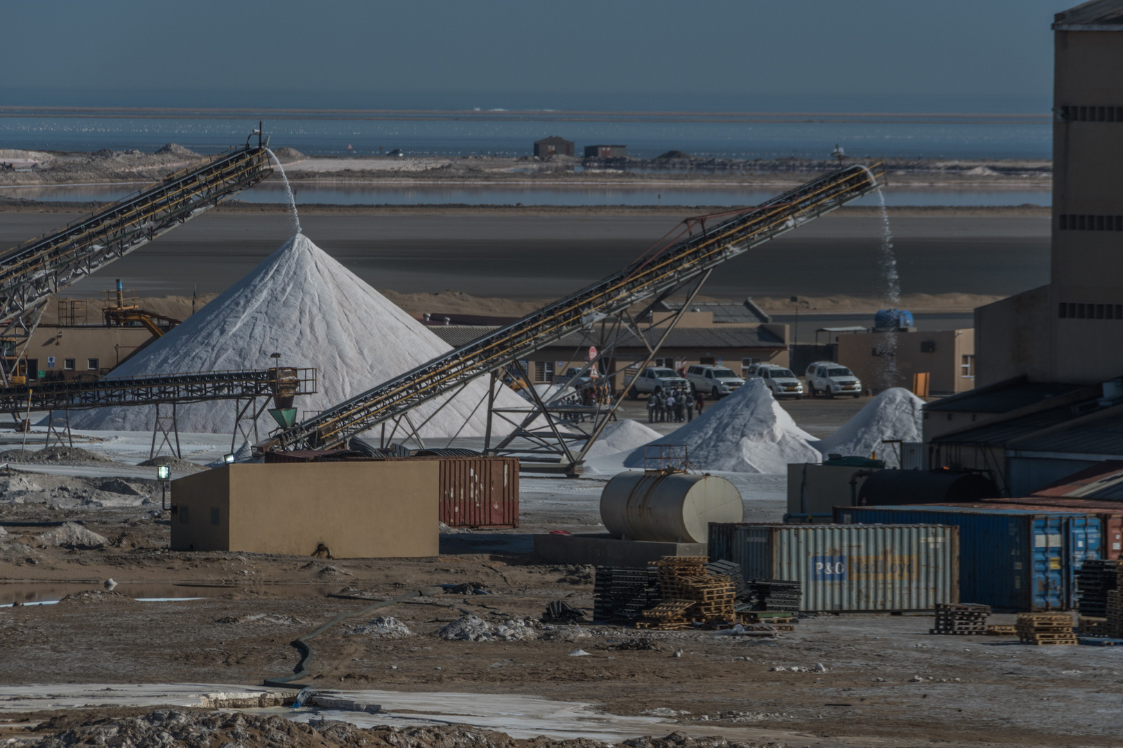 C1297 Namibia - Walvis Bay - Salzgewinnung