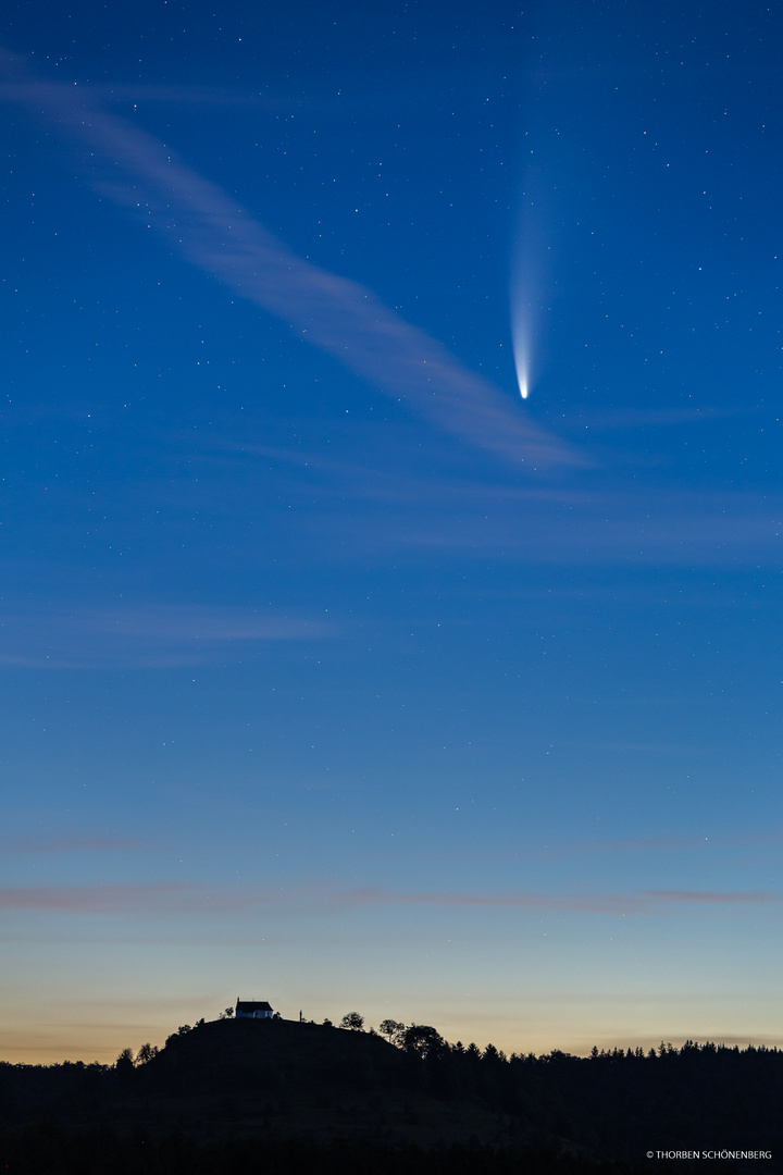 C/2020 F3 (NEOWISE) und Kornbühl