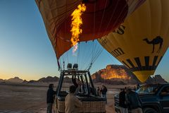 C2190 Jordanien - Wadi Rum Ballon