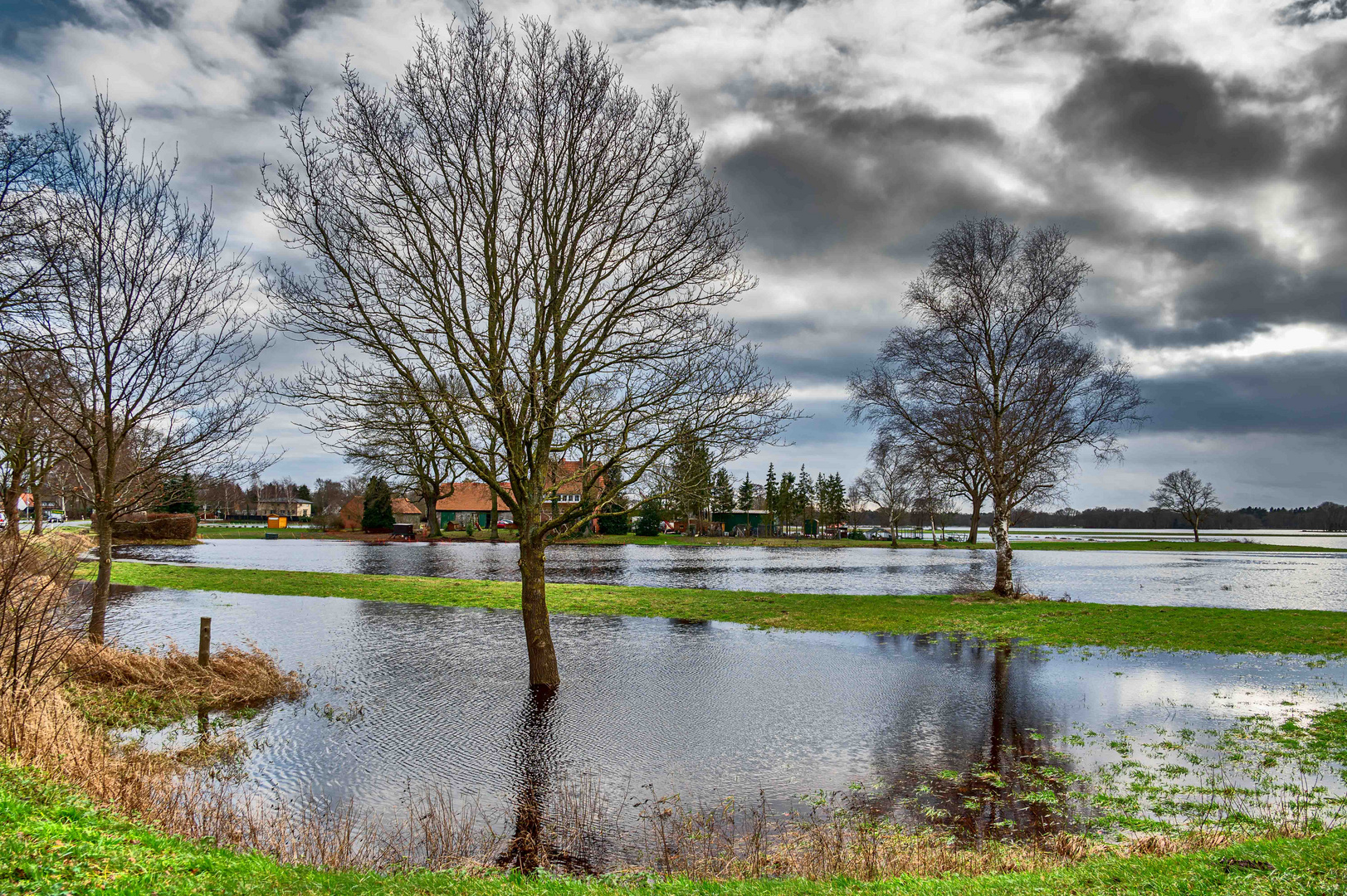 C2393 Lilienthal Hochwasser