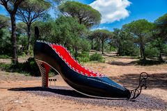 C2685 Skulpturenpark Fundación NMAC  - Andalusien