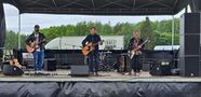 The trio on stage by Raimo Ketolainen