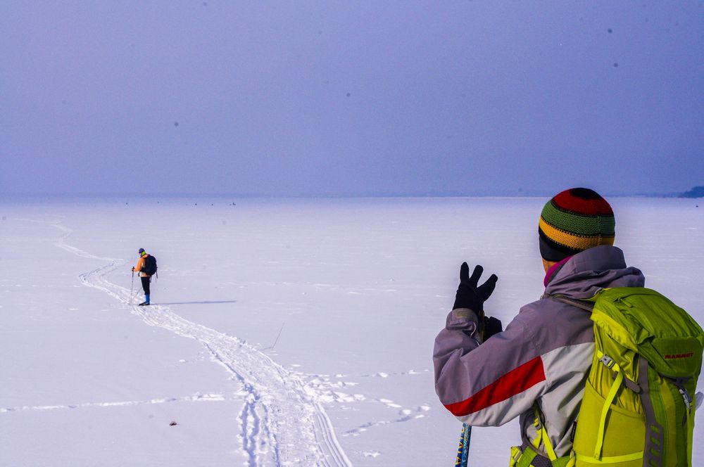 Farbe in Eiswüste von daniel magner 