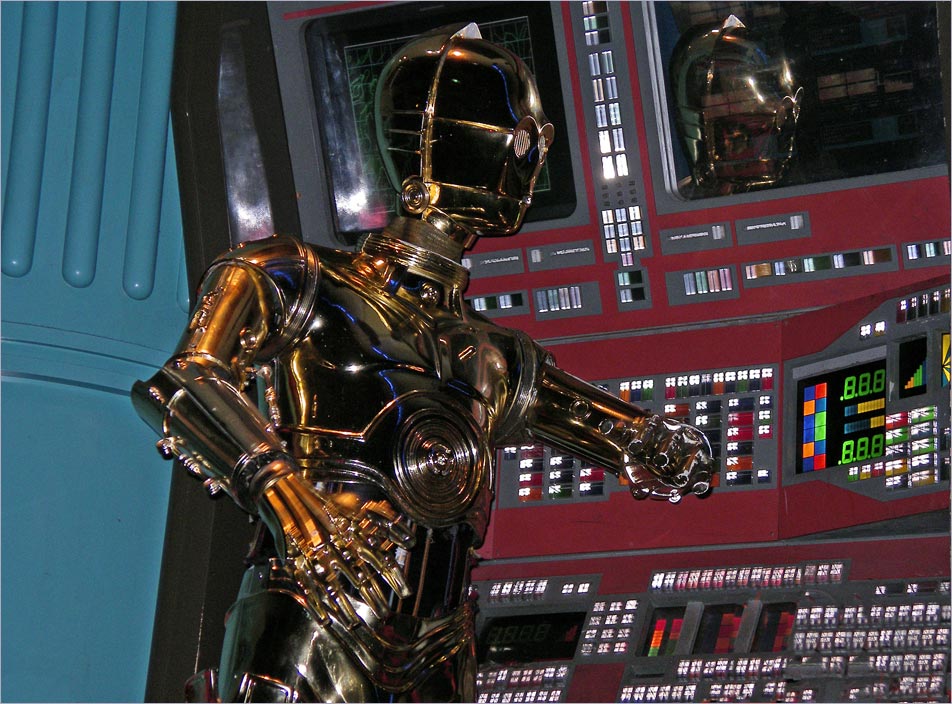 C3PO.... Roboter......