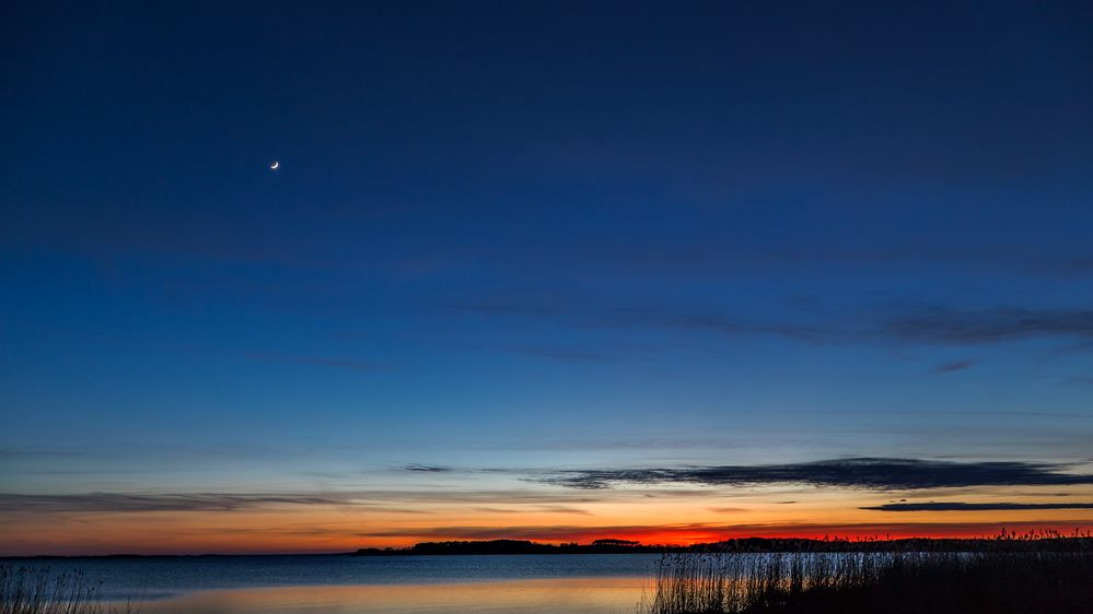 Sonnenuntergang auf Usedom von Axel Küster