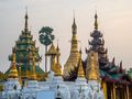 Neben-Tempel in der Shwedagon-Pagode von ebo.punkt