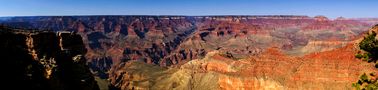 Grand Canyon Panorama by Peter U.