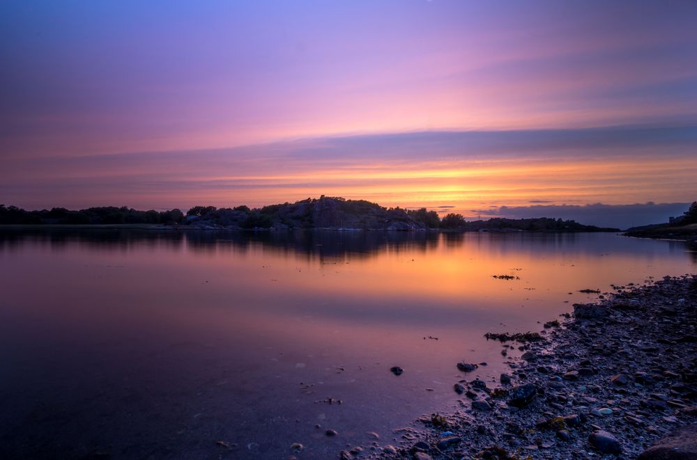 Sonnenuntergang in Tjärnö  von Tim Storbeck