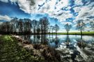 water and clouds by Manuela Trost 