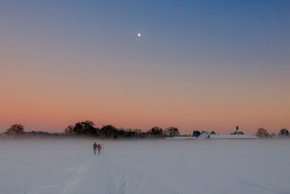 Winterabend von Rainer Köfferlein