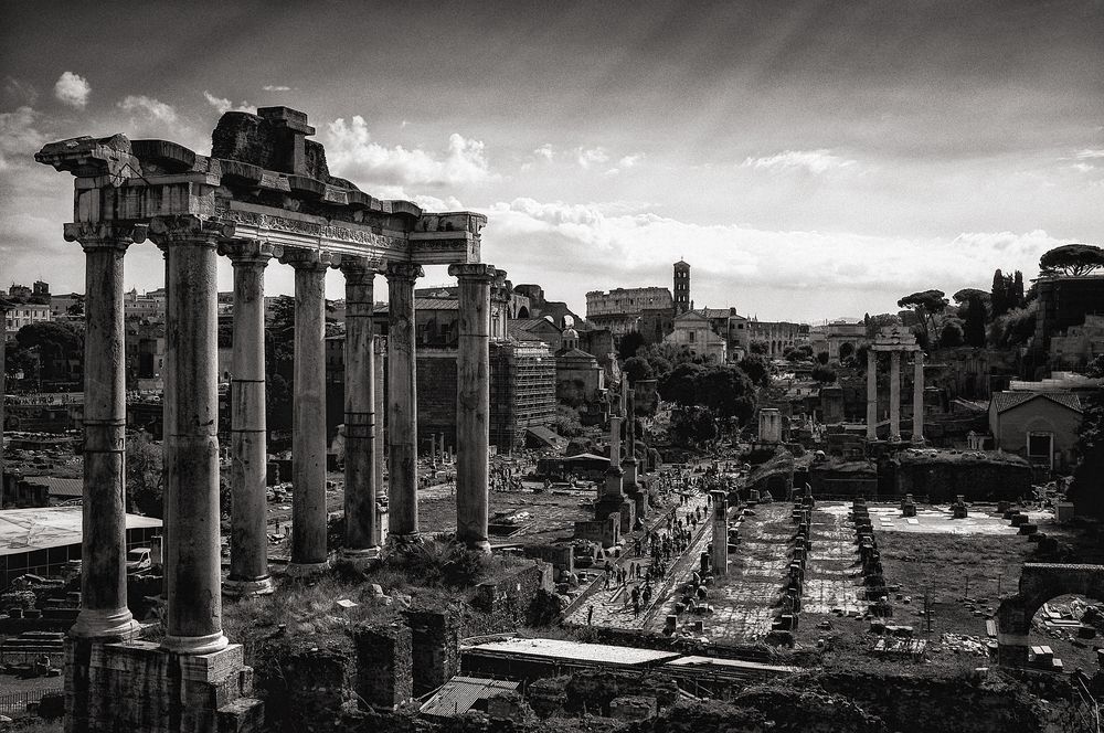 forum romanum by Bernd Hans Müller 