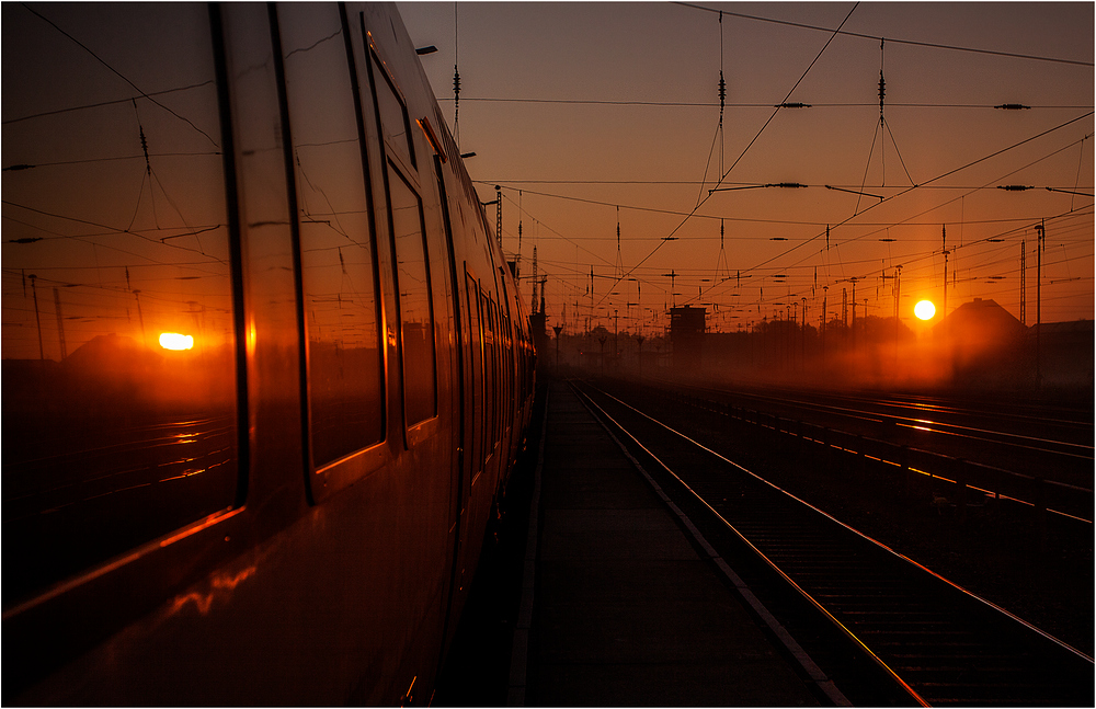 -- Herbstmorgen -- von André Heidner 