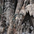 Cà claironne à la Sagrada Famigila -Barcelone