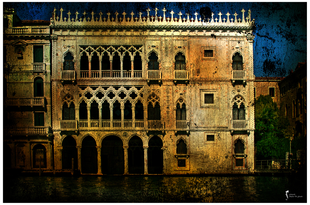 ca' D'Oro canal grande Venezia serie profumo antico