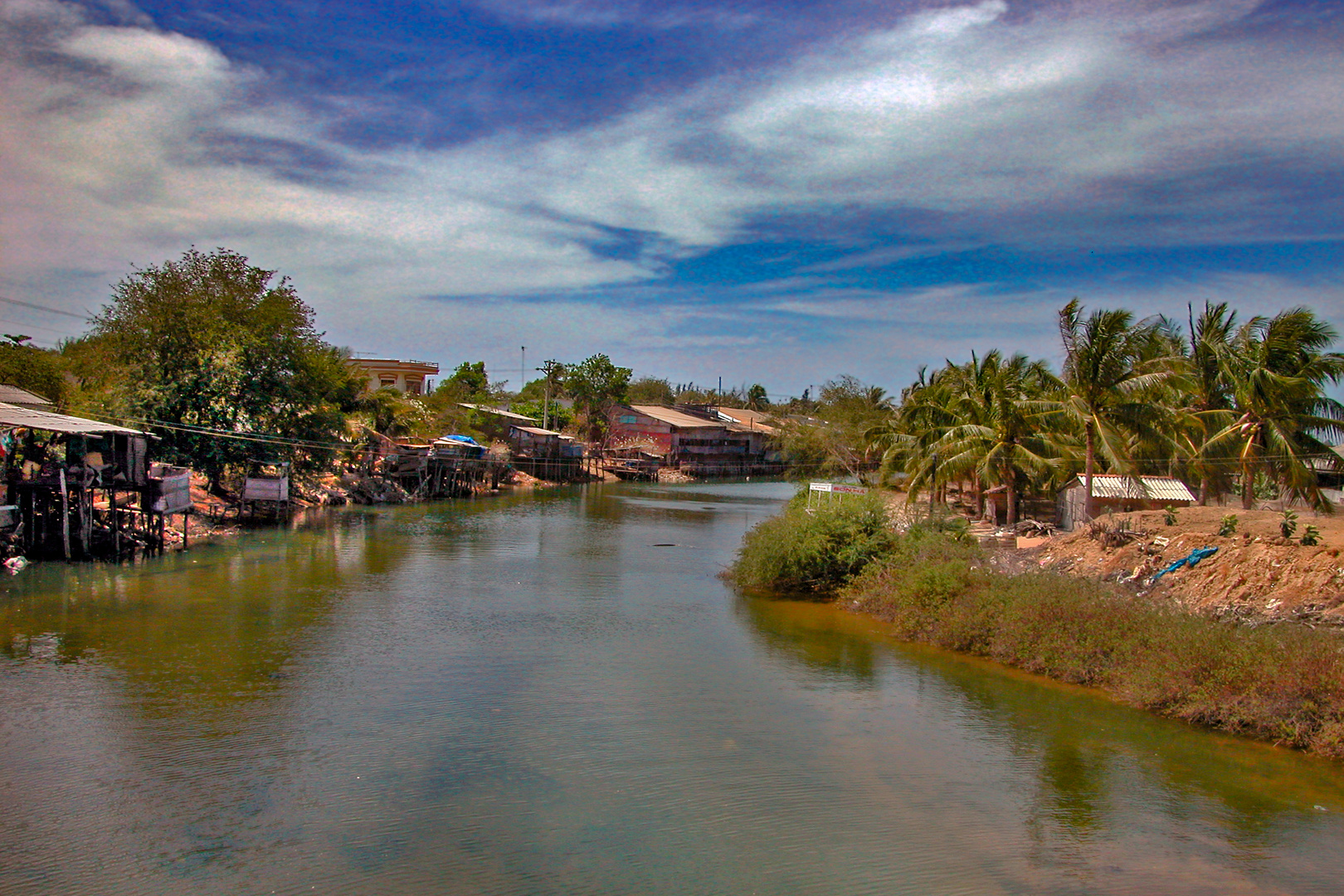 Ca Ty river at Phan Thiet