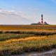 Leuchtturm Westerhever im Herbst