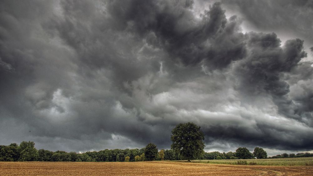 Ein Sturm zieht auf. by Gernot Blum